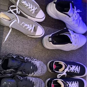 Jordan’s size 13 130$ nikes size 11 25$ lebrons size 12  25$ convers size 11 20$